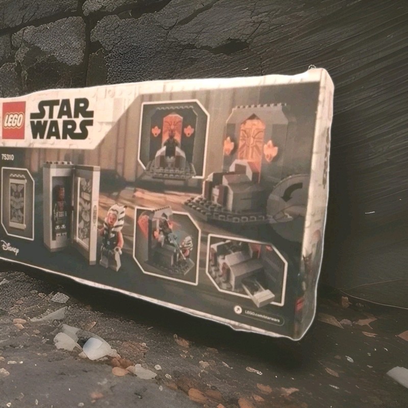 StarWars The Duel Mandalor &Figures   lego box 75310 Still Factory Sealed