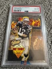 2004 Fleer Authentix Tom Brady Hot Ticket NASTY Die Cut PSA 8