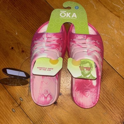 New Oka Sustainable Active Recovery Slides Women s Size US 7