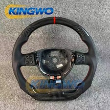 New Black Carbon Fiber Steering Wheel For Golf 5 Gti Mk5 Gti Gli Golf R32