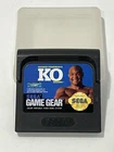 Sega Game Gear - George Foreman's KO Boxing  - Good Condition With Case