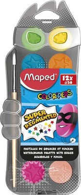 Maped Deckfarbkasten COLOR'PEPS 12 Farben