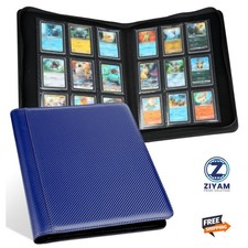 Toploader Binder, Holds 288 Toploaders, 9 Pocket Top Loader Binders with Sleeves