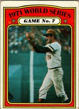1972 Topps #229 1971 World Series Game No. 7