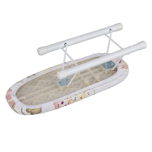 (Peony)Foldable Space Saving Mini Ironing Board Home Travel Sleeve Cuffs - Picture 19 of 24