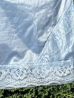 Vtg Baby Blue Bloomers Pettipants Slip Shorts Sweet Floral Blue Lace NEW — photo 2