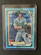 2024 Bowman Daniel Susac Sky Blue /499 Athletics #BP-42