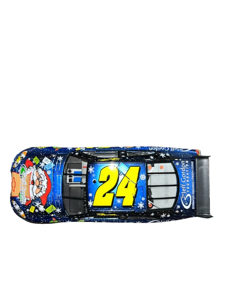 Base Sam Bass 2009 Jeff Gordon 1/24 JG color líquido navideño 1 de solo 1327 Foto 2 de 4