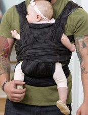 Boppy ComfyFit Baby Carrier Gray Black Camo, Multi-Carrying Positions