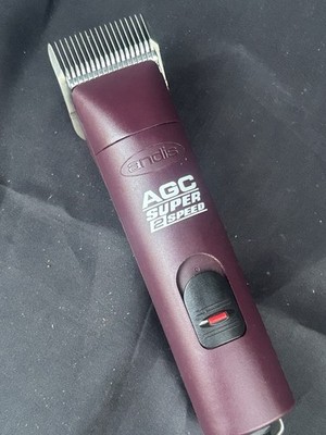 Andis AGC Super 2 Speed Clipper with Blade Animal/Livestock Burgundy