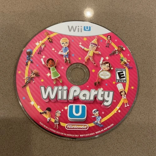 Wii Party U (Nintendo Wii U, 2013) Disc Only