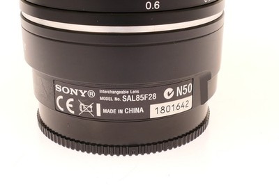 【7/15まで】SONY SAL85F28 85mm f2.8 SAM Sony 85mm f/2.8 SAM Lens| SAL85F28