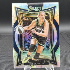Dorka Juhasz 2025 Panini Select WNBA #29 Concourse Level Silver Prizm Lynx