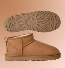   Women's Size UGG Classic Ultra Mini Boot 'Chestnut'