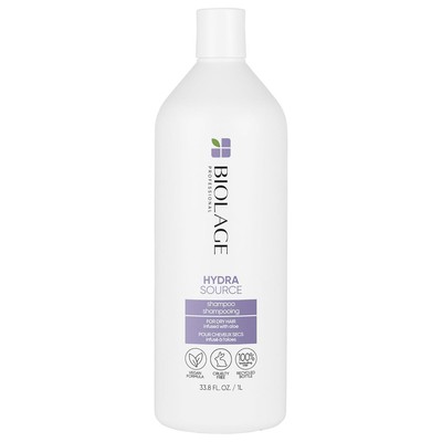Biolage Hydra Source Shampoo - Softens & Adds Shine, 33.8 Fl Oz (Pack of 1) 