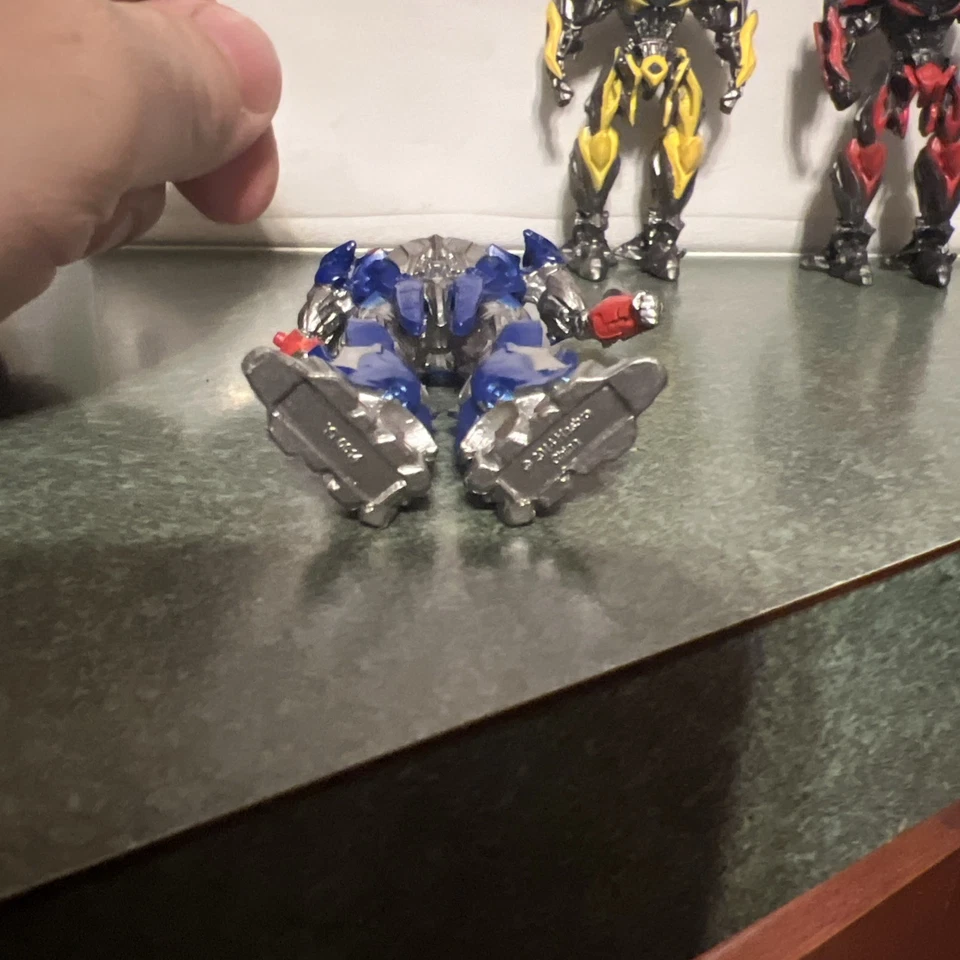 3-Transformer Action Figures 3" Tall Hasbro 2014 Figurines, Optimus, Bumblebee + - Image 4 of 4