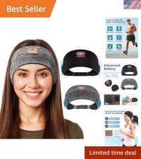 Comfortable Sleeping Headband with Stereo Speakers for Insomnia Relief - 2-Pack