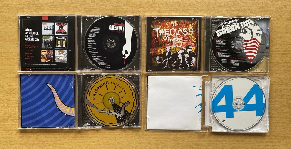 Punk Pop CD Job Lot - Green Day, Offspring, +44, Good Charlotte, Jimmy Eat World - Image 3 of 4