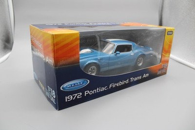 ポンティアックTrans Am 1/18 WELLY 1:18 1972 PONTIAC FIREBIRD TRANS AM DIECAST MIB (NEVER