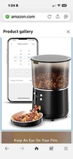 Automatic Cat Feeder with Camera for Two Cats, 1080P HD Video with Night Vision,