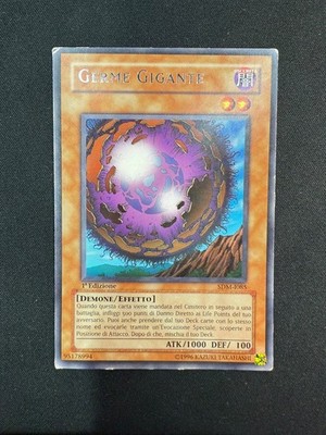 Yugioh Giant Germ Sovereign Of Magic SDM I085 First Edition Rare Vintage