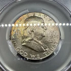 1962 Franklin Half Dollar, CAC G MS65