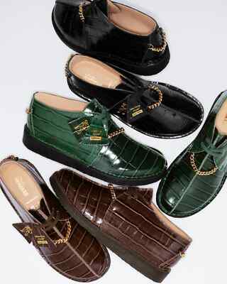 Supreme × Martine Rose × Clarks Desert Trek Black Brown