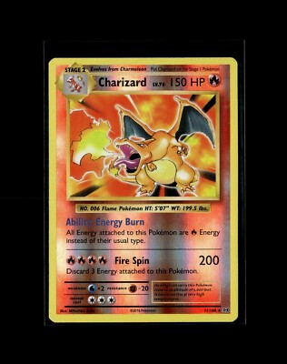 Charizard Charmander Charmeleon Pokemon Card! Holo/Reverse Holo Rare EX Cards!