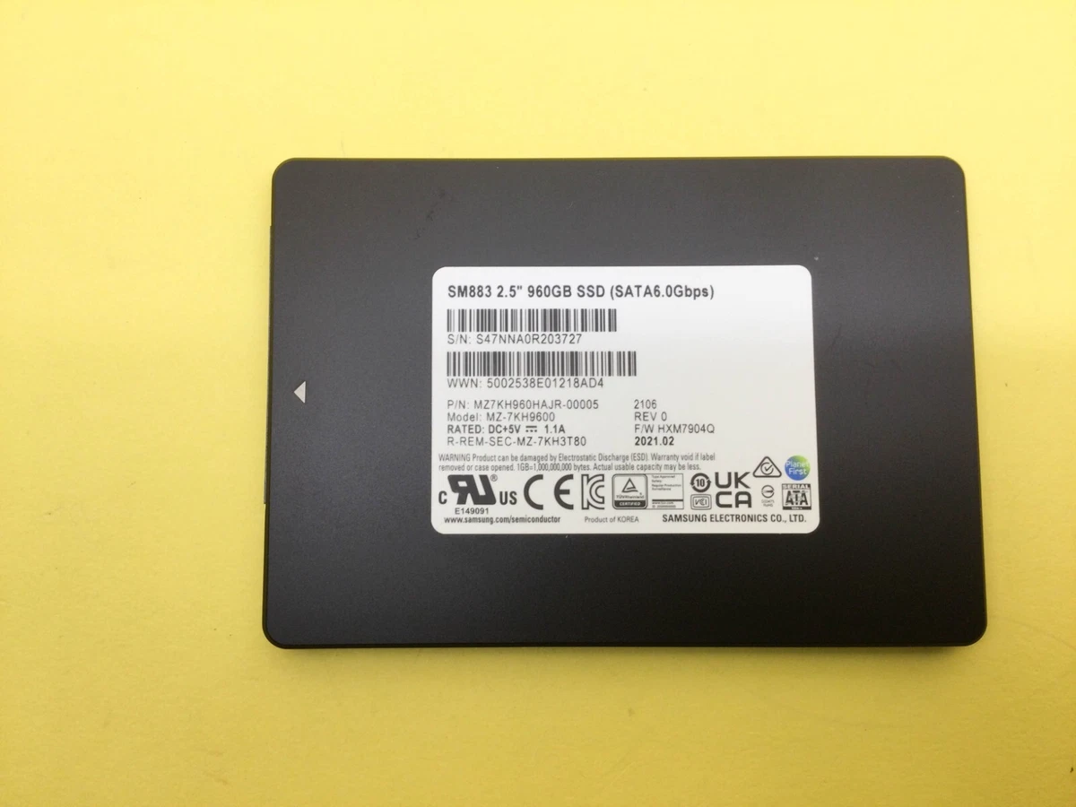 Samsung 960GB SATA III Solid State Drives for sale | eBay