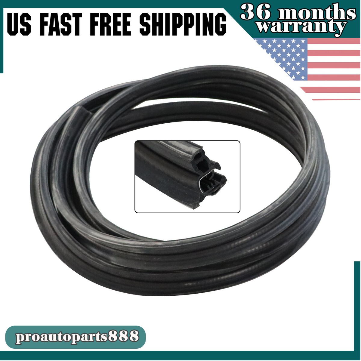 S510 S630 S750 Door Seal For Bobcat Skid Steer Loader S550 S570 S590 ...