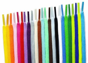 oval athletic shoelaces