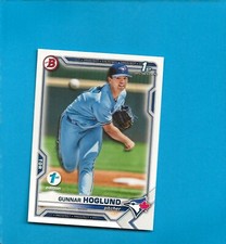 2021 Bowman 1st Edition Gunnar Hoglund BD-78 Toronto Blue Jays