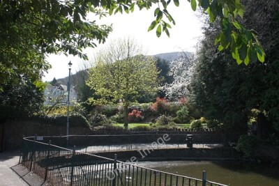 Foto 6x4 Der Rosengarten und Schwanenpool Great Malvern Ein Blick über die s c2010