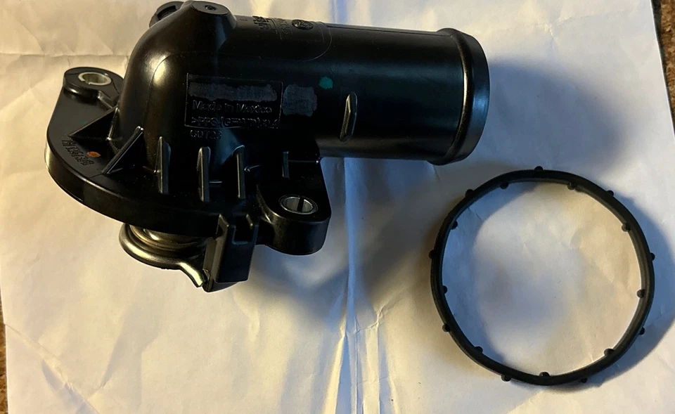 НОВЫЙ термостат охлаждающей жидкости двигателя Stant 49559 / выход воды в сборе - Изображение 4 из 4