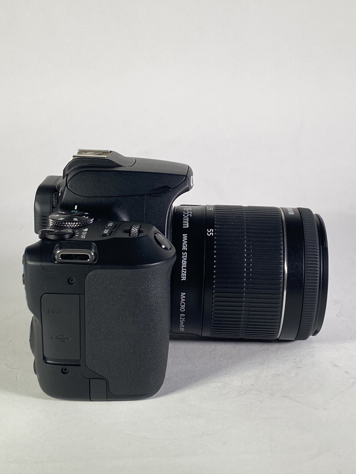 Canon EOS 250D 24MP DSLR Camera with 1855mm IS STM Lens 1 Year