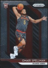 2018/19 Panini Prizm OMARI SPELLMAN Base RC Rookie Card #88. rookie card picture