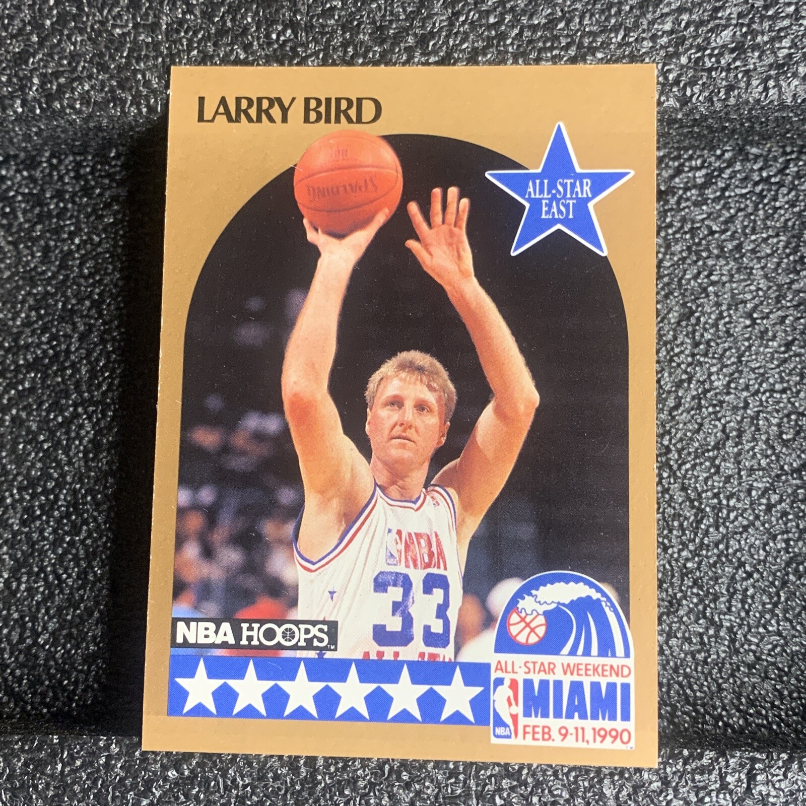 1990 NBA Hoops Larry Bird All-Star East #2 Boston Celtics HOF