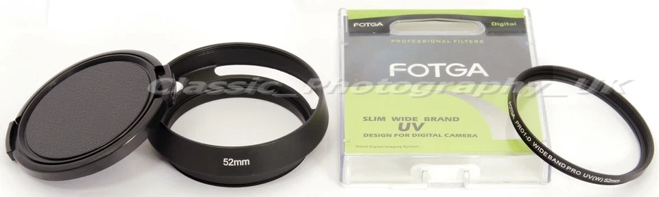 SMC Pentax-A 1.4/50 NIKKOR 1.8/50 f 52mm UV Filter + E52mm Lens Hood & Front Cap - Image 2 of 4