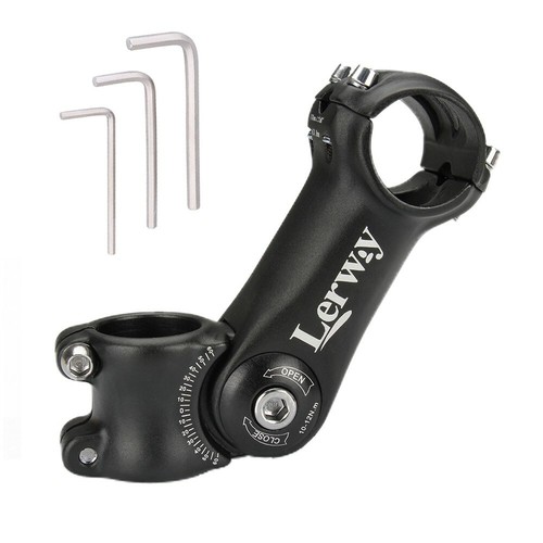 MTB Bike Handlebar Stem Bicycle 25.4mm 