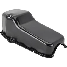 1957-1979 SBC 262-267-283-305-327-350-400 Oil Pan, Black, 4 Quart