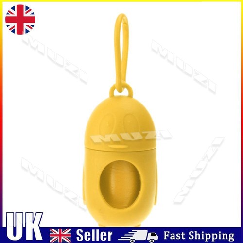 Penguin Pill Shape Pet Dog Poop Bag Dispenser Waste Garbage Bag Set