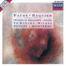 Faure: Requiem/Pelleas Et Melisande/Pavane - Music CD -  -  1988-10-11 - Decca -