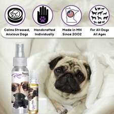 Pug Relax Dog Aromatherapy  Calms Frightened, Scared, Anxious Pugs Naturally
