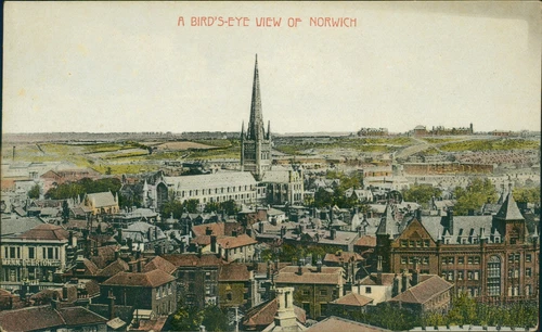 Norwich Birds Eye View 354049 8922 