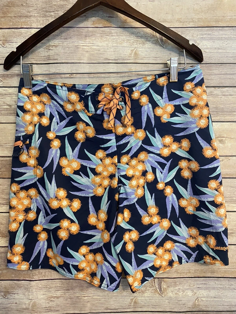 PATAGONIA Stretch Planing Board Shorts 2 Slim Fit 8 Inseam Blue