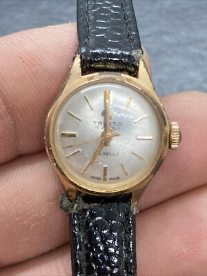 Vintage Working TRESSA Women's watch 17 Jewels Swiss Made | eBay