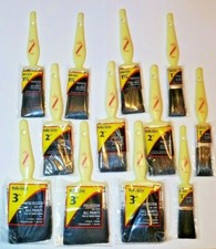 12 Pc. mix Paint Brushes Economy Linzer All Tips of Paint Brush 1" 1.5" 2" 3"