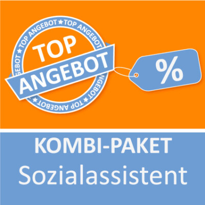 Kombi-Paket Sozialassistent - Lernkarten Prüfung Prüfungsvorbereitung 