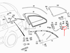 Neu MERCEDES-BENZ R W251 Hinten Rechts Seite Fenster Motor A2518201842 OEM Neu MERCEDES-BENZ R W251 Hinten Rechts Seite Fenster Motor A2518201842 OEM