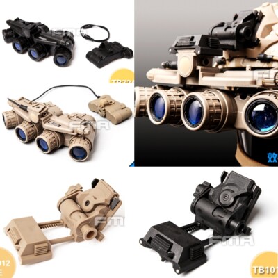 RUGBAK TB-FMA DE Tactical Airsoft Helmet GPNVG 18 Night Vision Goggle Nvg Model Nylon L4g24 Mount